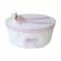 Cutie trusou botez dantela lila si ursulet, denikos® 392