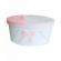 Cutie trusou botez personalizata, decor dantela roz, denikos® 216