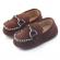Mocasini eleganti maro cu catarama (marime disponibila: 6-12 luni (marimea 19