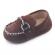 Mocasini eleganti maro cu catarama (marime disponibila: 6-12 luni (marimea 19