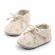Pantofiori ivoire cu flori brodate (marime disponibila: 3-6 luni (marimea 18