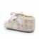 Pantofiori ivoire cu flori brodate (marime disponibila: 3-6 luni (marimea 18