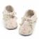 Pantofiori ivoire cu flori brodate (marime disponibila: 3-6 luni (marimea 18