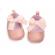 Pantofiori roz cu fundita (marime disponibila: 9-12 luni (marimea 20