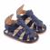 Sandalute bleumarine pentru baietei - urechi de iepuras (marime disponibila: