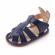 Sandalute bleumarine pentru baietei - urechi de iepuras (marime disponibila: