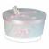 Set trusou botez, cutie trusou si lumanare, ursulet, fundita roz, denikos® 15