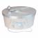Set trusou botez si cutie trusou, ingeras, fundita bleu cu buline, denikos® 19