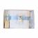 Set trusou botez si cutie trusou, ursulet, dantela bleu, denikos® 457