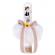 Trusou botez brodat si lumanare pentru baietel, decor traditional, denikos® 120