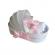 Trusou botez in landou cu floricele si lumanare cu ursuleti, decor roz denikos®