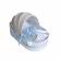 Trusou botez in landou si lumanare cu ingeras, decor bleu denikos® 111