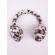 Bentita cu protectie pentru urechi - animal print ivory (marime disponibila: