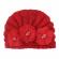 Caciulita tip turban cu floricele (marime disponibila: 3-6 luni (marimea 18