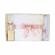 Lumanare botez glob cu ingeras si trusou botez dantela, decor roz pudra,