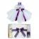 Lumanare botez tul si ingeras si trusou botez dantela, decor mov, denikos® 626