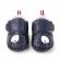 Pantofiori bleumarine pentru baietei - catelus (marime disponibila: 3-6 luni