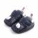 Pantofiori bleumarine pentru baietei - catelus (marime disponibila: 3-6 luni