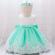 Rochita vernil de ocazie cu dantela (marime disponibila: 9-12 luni (marimea 20