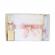 Set dantela trusou botez, cutie trusou si lumanare, ingeras, decor roz prafuit,