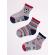 Set de trei perechi de sosete antiderapante - modele diverse (marime