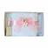 Set trusou botez, cutie trusou si lumanare, ursulet, dantela roz, denikos® 467