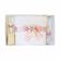Set trusou botez si cutie trusou, ursulet, dantela dusty rose, denikos® 465