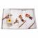 Trusou botez fetita brodat si lumanare, decor rustic, denikos® 124