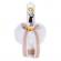 Trusou botez fetita brodat si lumanare, decor rustic, denikos® 124