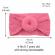 Bentita turban lata (marime disponibila: 12-24 luni, culoare: corai)