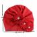Caciulita tip turban cu floricele cu perlute (marime disponibila: 6-9 luni