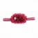 Bentita pentru fetite - doua floricele cu strasuri (marime disponibila: 0-12