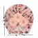 Caciulita tip turban cu floricele aplicate (marime disponibila: 6-9 luni