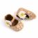Pantofiori crem cu margareta alba (marime disponibila: 9-12 luni (marimea 20