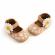 Pantofiori crem cu margareta alba (marime disponibila: 9-12 luni (marimea 20