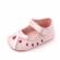 Pantofiori roz din lac (marime disponibila: 6-9 luni (marimea 19 incaltaminte))