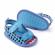 Sandalute albastre cu barete - croco (marime disponibila: 3-6 luni (marimea 18
