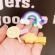 Set de 3 clame clips - yellow rainbow