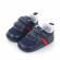 Adidasi bleumarine pentru baietei cu barete cu arici (marime disponibila: 3-6