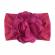 Bentita lata cu floare din saten aplicata (marime disponibila: 0-12 luni,