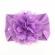 Bentita lata cu floare din tulle si buline argintii (marime disponibila: 0-12