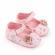 Pantofiori roz pentru fetite - frunzulite colorate (marime disponibila: 3-6