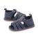 Sandalute bleumarine cu barete si inchise la spate (marime disponibila: 3-6