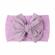 Bentita lata cu funda aplicata (marime disponibila: 0-12 luni, culoare: lila)