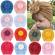 Caciulita tip turban - floricica (marime disponibila: 3-6 luni (marimea 18
