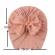 Caciulita tip turban cu fundita din tulle aplicata (marime disponibila: 6-9
