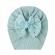Caciulita tip turban cu fundita din tulle aplicata (marime disponibila: 6-9