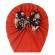 Caciulita tip turban cu fundita inflorata (marime disponibila: 6-9 luni