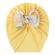 Caciulita tip turban cu fundita inflorata (marime disponibila: 6-9 luni