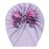 Caciulita tip turban cu fundita inflorata (marime disponibila: 6-9 luni